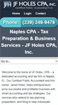 Mobile Screenshot of jfhcpa.com